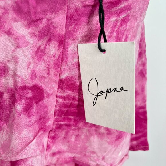 Japna Pink Tie-Dye Strapless Maxi Dress Size Medium NWT - Picture 11 of 14